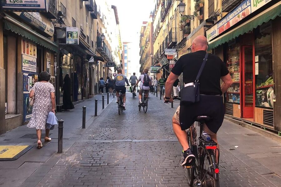 Best of Madrid: 3-Hour Guided Bike Tour in Small Groups - Plaza de Cibeles and Atocha: City Drama Without the Long Detour