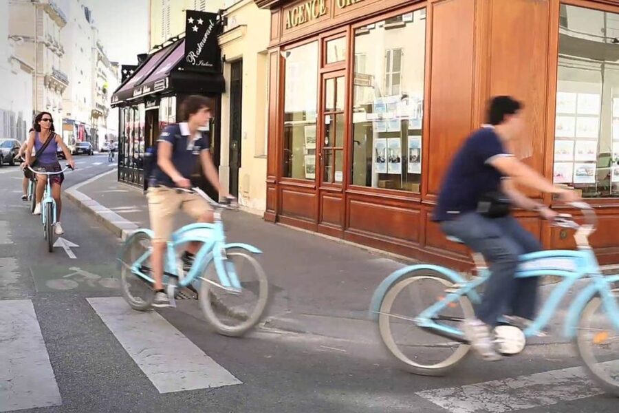 Best of Paris Bike Tour - Down the Seine and over Pont Alexandre III: views that are hard on foot