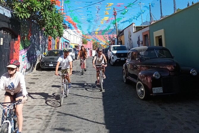 Bicycle Tour through Oaxaca learning about its Urban Art and History - Los Arquitos de Xochimilco: Aqueduct Arches and Pre-Colonial Layers