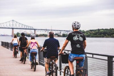 Bike / E-bike Tour : Downtown, Old Montreal, Waterfront by Fitz - Mont Royal Park viewpoints to McGill campus: the city’s classics, lightly paced