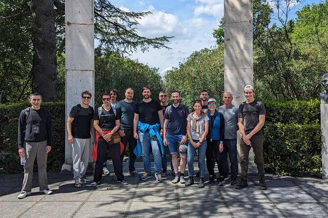 Bike Tour Tirana - 3 Times a Day - VisitAlbCom - Postbllok Checkpoint Monument: The Bunker Story Meets Berlin Wall History