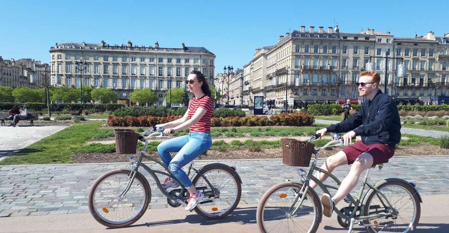 Bordeaux: Top Landmarks & Historic Bike Tour - Parc des Angéliques, then over Jacques Chaban-Delmas Bridge