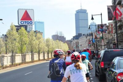 Boston: 2.5-Hour City View Bike Tour - The Route Starts Big: Fenway, Christian Science Center, and Boston Common