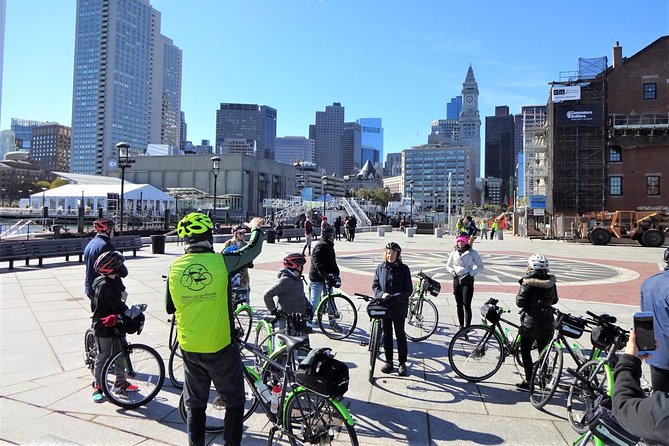 Boston City View Bicycle Tour: History and Landmarks - Louisburg Square to the Hatch Shell: literature square and Fourth of July energy