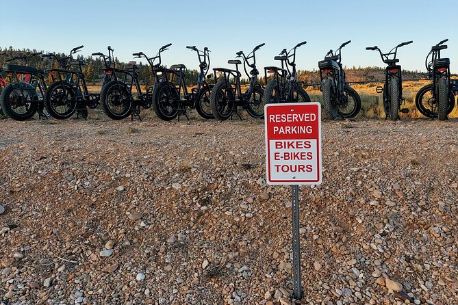 Bryce Canyon E-bike Tour - The route: bike path into Bryce’s amphitheaters