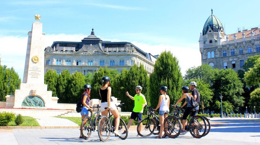 Budapest: Guided City Tour by E-Bike - Central Budapest: Basilica, Liberty Square, and Parliament views