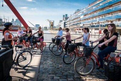 Buenos Aires Bike Tour: San Telmo and La Boca Districts - Meeting point: starting smoothly at Dr. José Modesto Giuffra