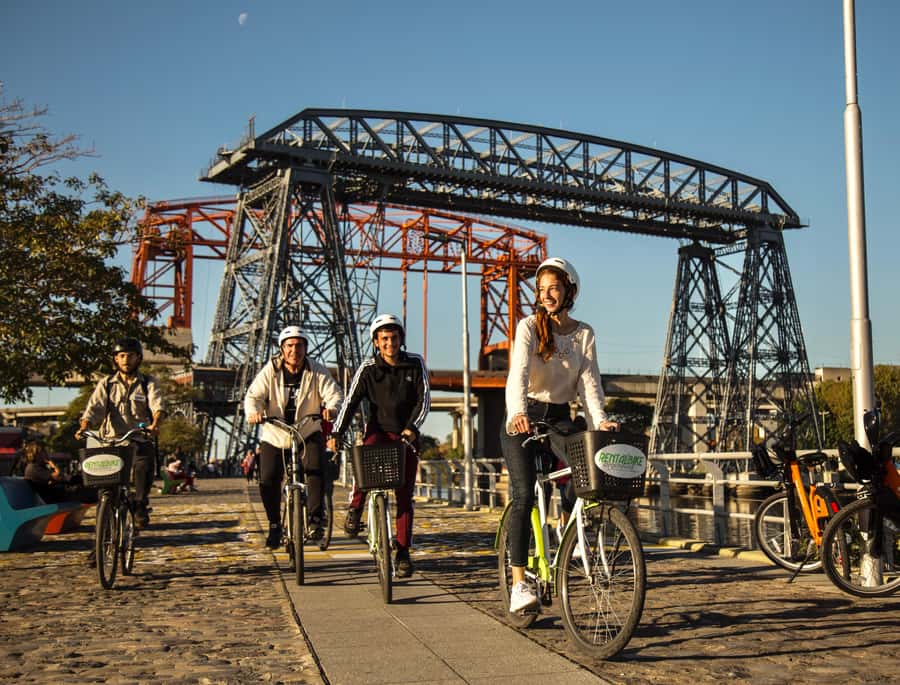 Buenos Aires: Full Day Bike Tour with Lunch - Retiro and Plaza San Martín: the transport hub with a military past