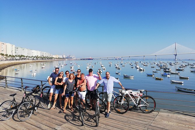 Cádiz 2:30h Bike Tour - Plaza de Las Flores and Mercado Central: where the food story becomes real
