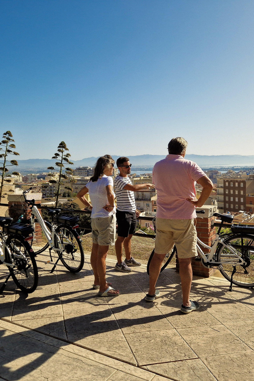 Cagliari: 2-Hour Guided E-Bike Tour with Coffee - NewWaySardinia meeting: get your bike sorted early