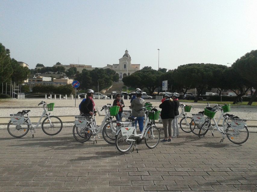 Cagliari E-Bike Tour: Canals & Flamingos at Molentargius - Your ride setup: where you meet, what’s included, and what you carry