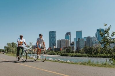 Calgary City Highlights 3 Hour Bike Tour, E-Bike Upgrade Avail. - Bow River, Peace Bridge, and Prince’s Island: The Ride Starts Where the City Looks Best