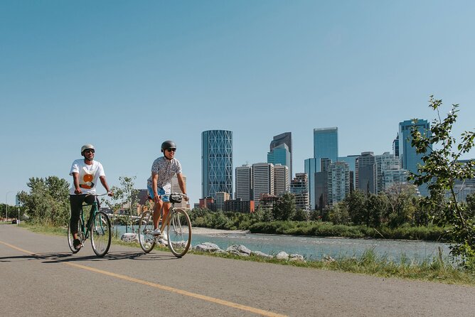 Calgary City Highlights 3 Hour Bike Tour, E-Bike Upgrade Avail. - Bow River, Peace Bridge, and Prince’s Island: The Ride Starts Where the City Looks Best