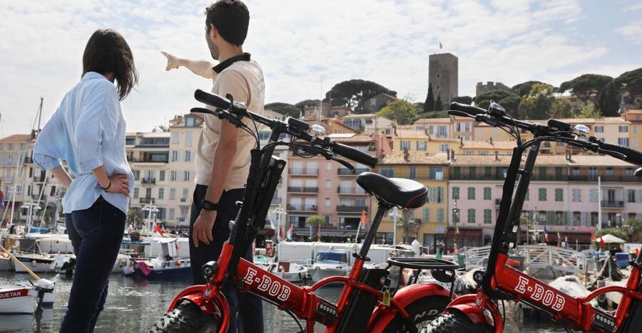 Cannes 2-Hour E-bike Tour - La Croisette and the Sea-Front Glamour Strip