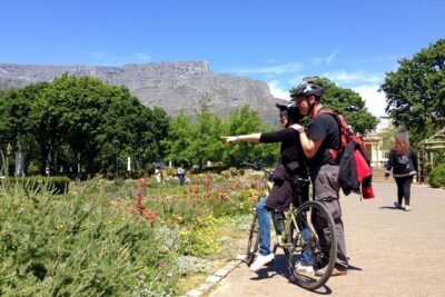 Cape Town City Cycling Tour - Cycling past the Cape Town Stadium and the city’s main drag feel