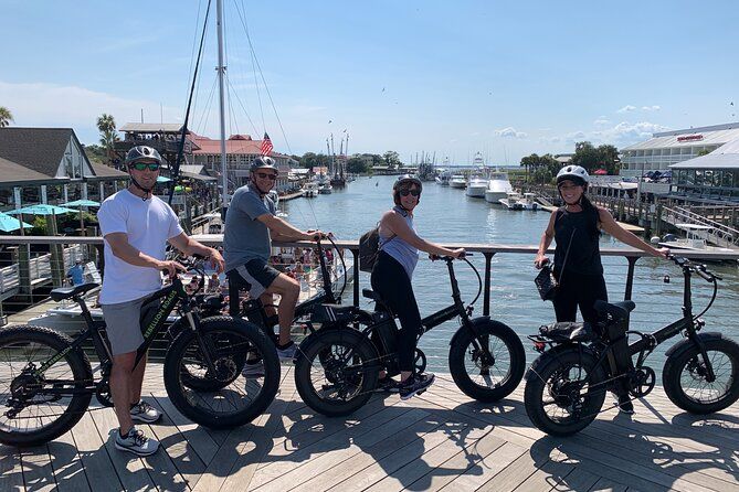 Charleston: Low Country and Shores E-Bike Tour - Pitt Street Bridge: marsh views and a postcard Fort Sumter peek