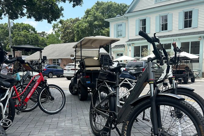 Charleston Shores Guided eBike Tour - Historic Military Base and Charleston Light Pass-By Moments