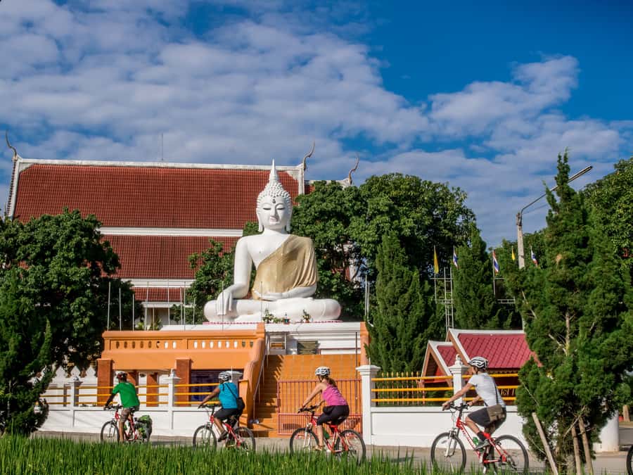 Chiang Mai Countryside E-bike Ride with Expert Guide & Lunch - Why the Lamphun train ride changes the whole tone of the day