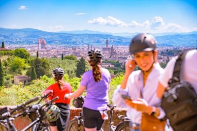 Chianti Hills E-Bike Tour with Tuscan Lunch & Two Wine Tastings - Winery visit for Chianti Classico: wine tasting with context (and when it can vary)