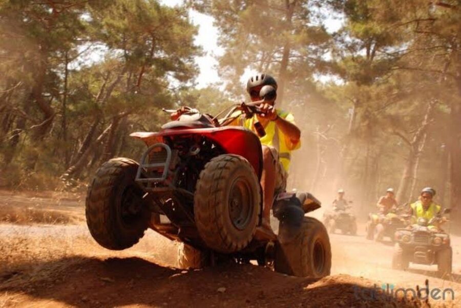 City of Side: Forest Quad-Bike Tour with Hotel Transfers - Side to the Taurus: the setup that makes quad biking feel doable