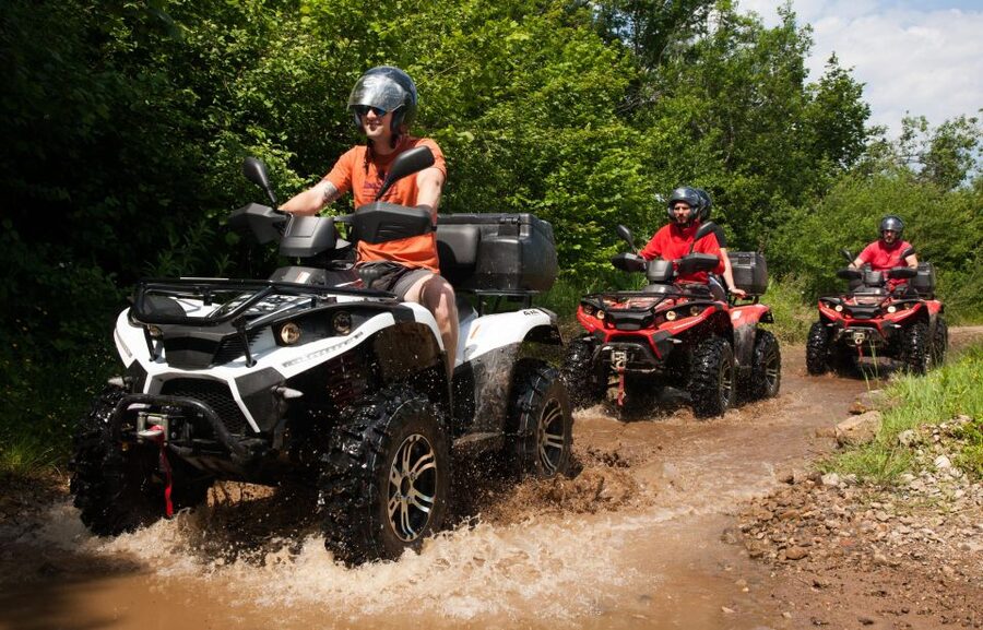 City of Side: Forest Quad-Bike Tour with Hotel Transfers - Mud management tips (because you’ll get wet)