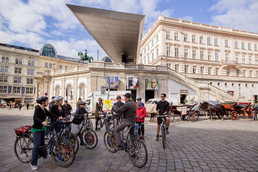 Classic Vienna: 3-Hour Guided Bike Tour - Karlsplatz and Karlskirche: finishing with a big visual
