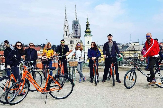 Classic Zagreb Bike Tour - Cathedral of Zagreb to Dolac: start with the two heartbeats of the city