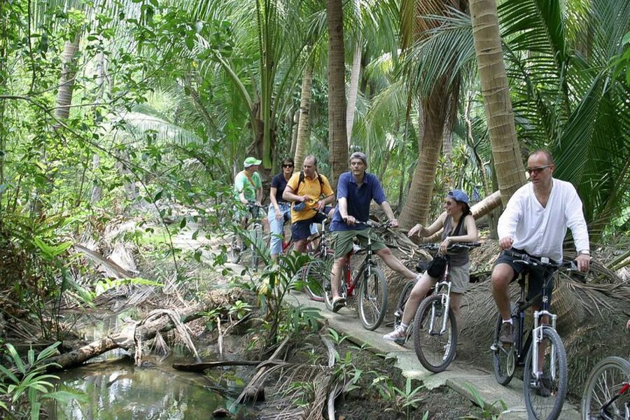 Colors Of Bangkok: 4-Hour Small Group Bike Tour - Wat Bang Krasop: religion you can actually see and ask about