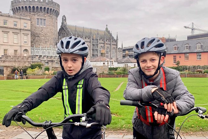 Cycle Dublin - Bike & ebike Tours - Guides are the secret sauce: Robbie, Mikey, James, and Leah