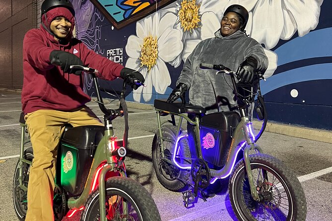 Downtown Dallas Night Sightseeing 2 Hour E-Bike tour - Bikes, safety, and your short practice ride