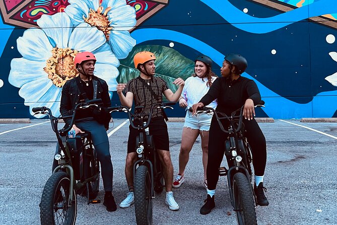 Downtown Dallas Night Sightseeing 2 Hour E-Bike tour - AT&T Discovery District glow: tech and culture in downtown Dallas