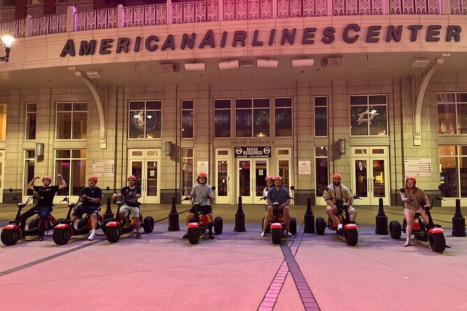 Downtown Dallas Sightseeing & History 2 Hour E-Bike tour - AT&T Discovery District stop: tech, research, and government in one place