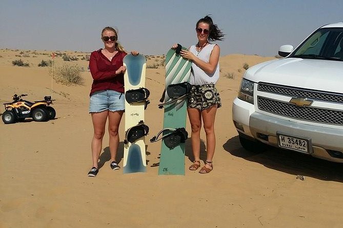 Dubai Desert Morning Tour in 4WD Vehicle: Camel Ride, Quad Bike Tour, Sandboarding, and Camel Farm - Getting from your hotel into the dunes: comfort and guide stories
