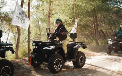 Durres: Kallmi Guided ATV Quad Bike Tour with Helmet - The ATVs, gear, and the solo vs. partner math