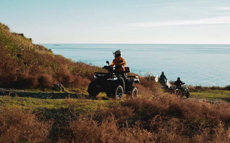 Durres: Kallmi Guided ATV Quad Bike Tour with Helmet - Safety and how the guides keep it fun (names worth remembering)