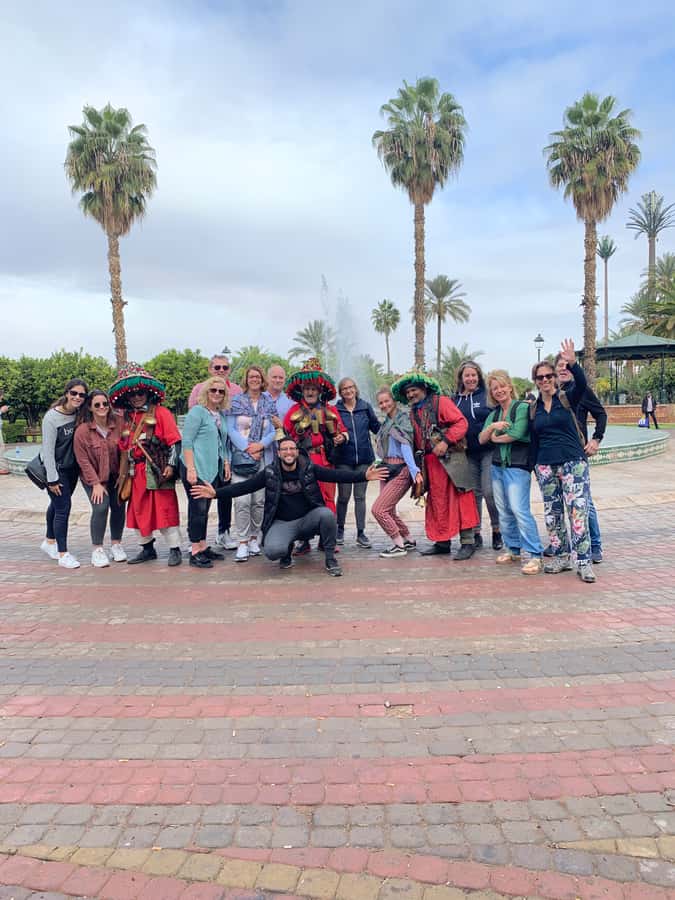 Dutch Bike Tour in Marrakech with Local Guide - Koutoubia Mosque and Bab Agnaou: landmarks plus the story behind them