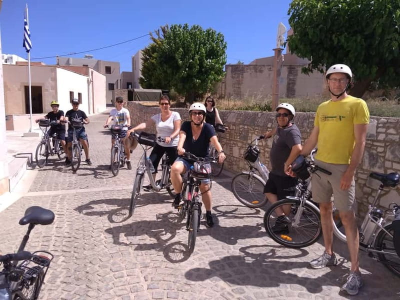 e-Bike Guided Tour to Myli Gorge with Lunch included - Getting started at eBikes Rethymno: bikes, safety, and first uphill