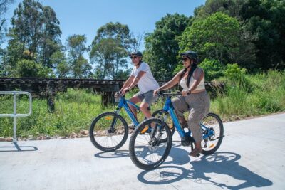 E-Bike Hire: Northern Rivers Rail Trail, Trail Side Hire - Shuttles from Byron Bay: spending less time on logistics