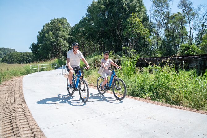 E-Bike Hire: Northern Rivers Rail Trail, Trail Side Hire - Burringbar Range tunnel, gelato, and the stops that break up the day