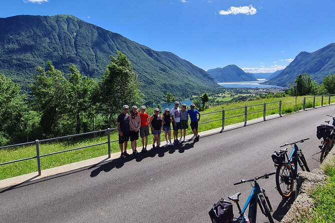 E-Bike Tour around Three Lakes and Idyllic Mountain Life - Lungolago Porlezza: coffee or ice-cream right on the beach