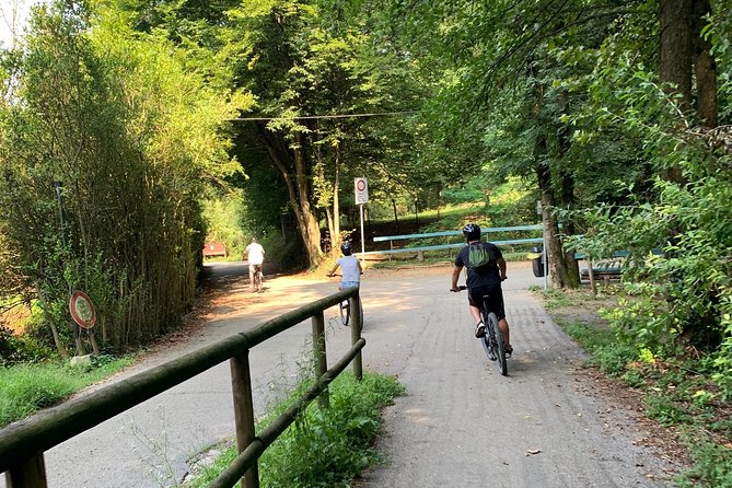 E-bike tour Bergamo - Castello di San Vigilio park visit: short time, big views