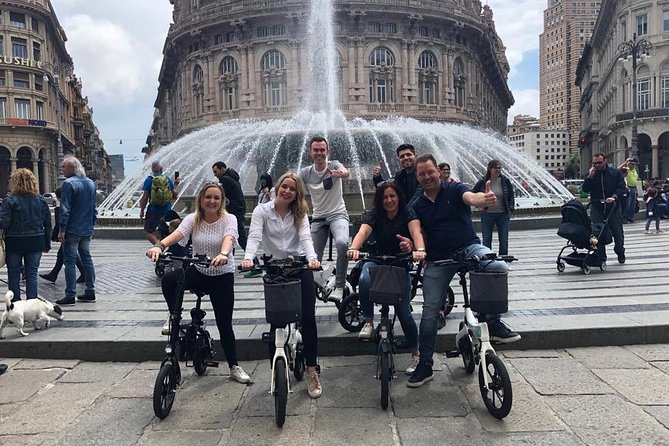 E-bike tour in Genova - Safety and comfort on cobbles and busier roads