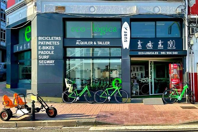 E-bike Tour La Coruña - Praza de María Pita: the city’s emotional center