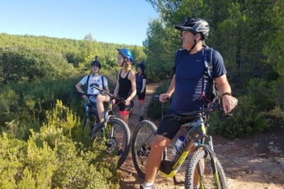 E-Bike tour of Sainte Victoire Mountain, Aix-en-Provence - The bikes and instructions: getting comfortable fast
