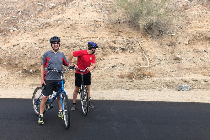 Earthquake Canyon Express Downhill Bicycle Adventure - The Canyon Finish and Salton Sea Views