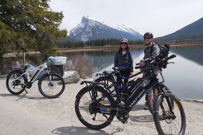 eBike and Hike Banff to Johnston Canyon small group guided program - How the Bow Valley Parkway bike riding and canyon walking are balanced