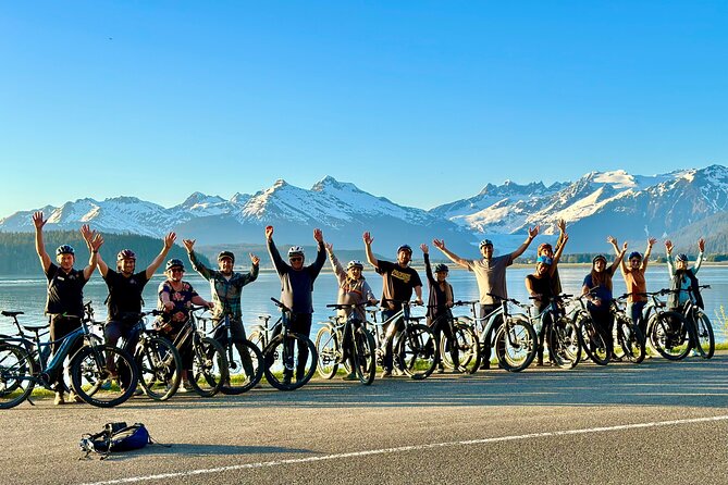 eBike Rainforest Experience - The route: Douglas Island views with Tongass rainforest moments
