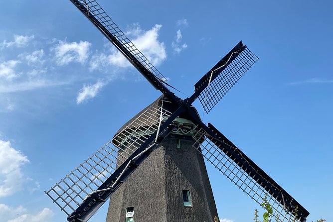 Escape Amsterdam: E-Bike to Zaanse Schans Windmills & Zaandam - Krijtmolen d’Admiraal: up close with a working windmill