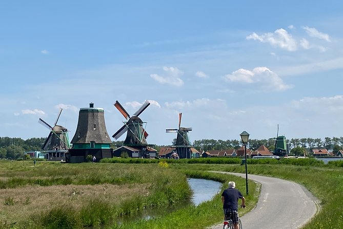 Escape Amsterdam: E-Bike to Zaanse Schans Windmills & Zaandam - NDSM Wharf: port history replaced by street art