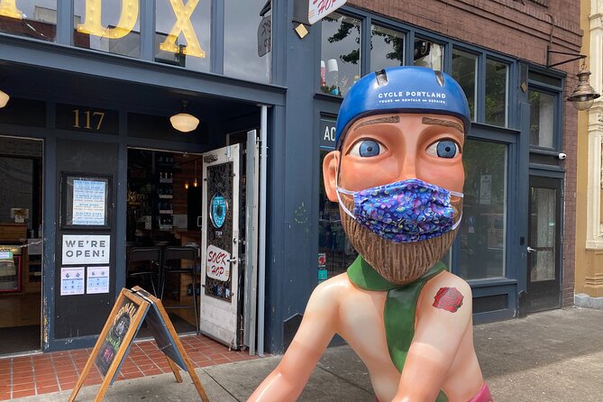 Essential Portland Oregon Bike and E-Bike Tour! - From Old Town Through Chinatown to the Japanese American Historical Plaza